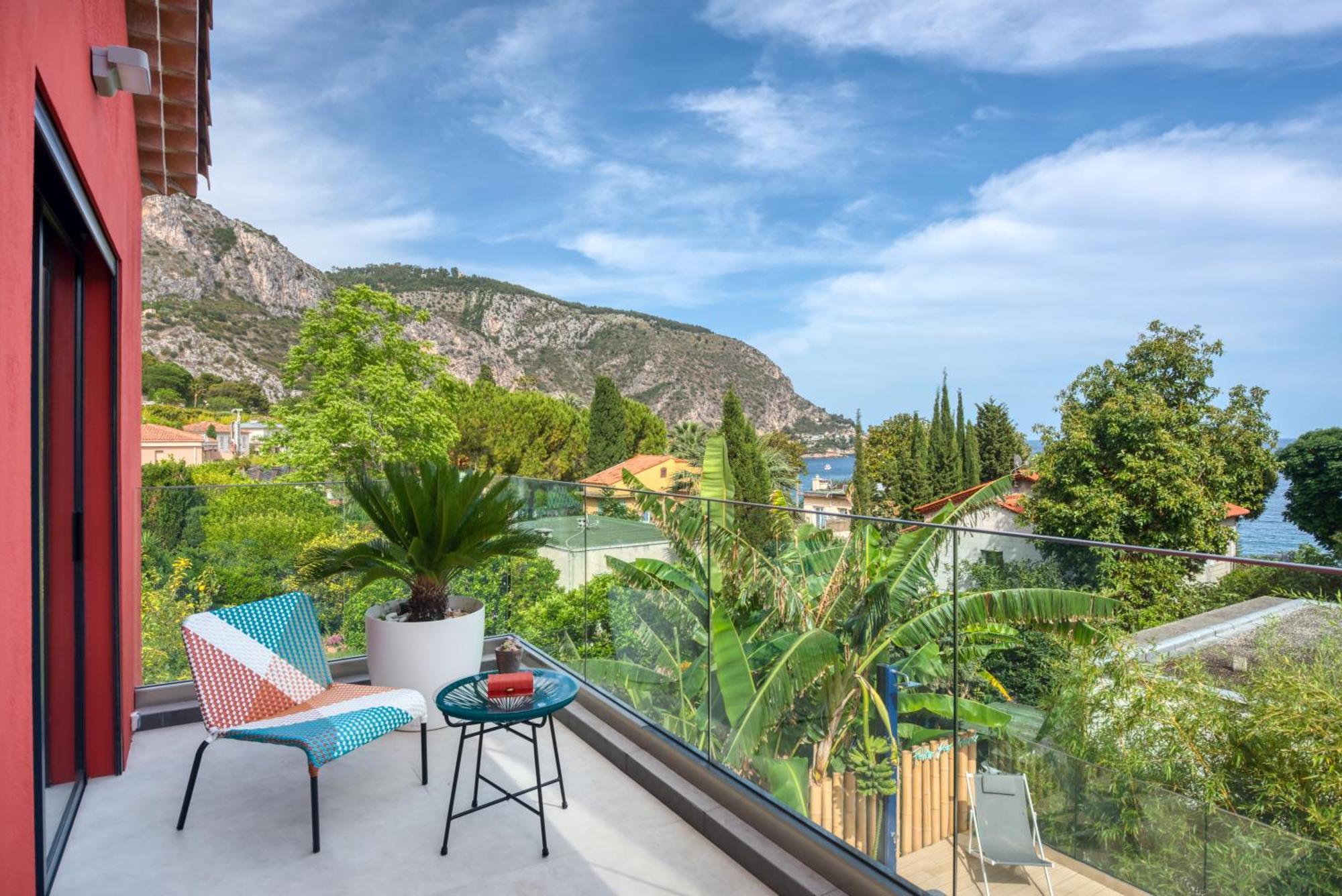 Deluxe Villa Graziella 200 M From The Beach Ез Екстер'єр фото
