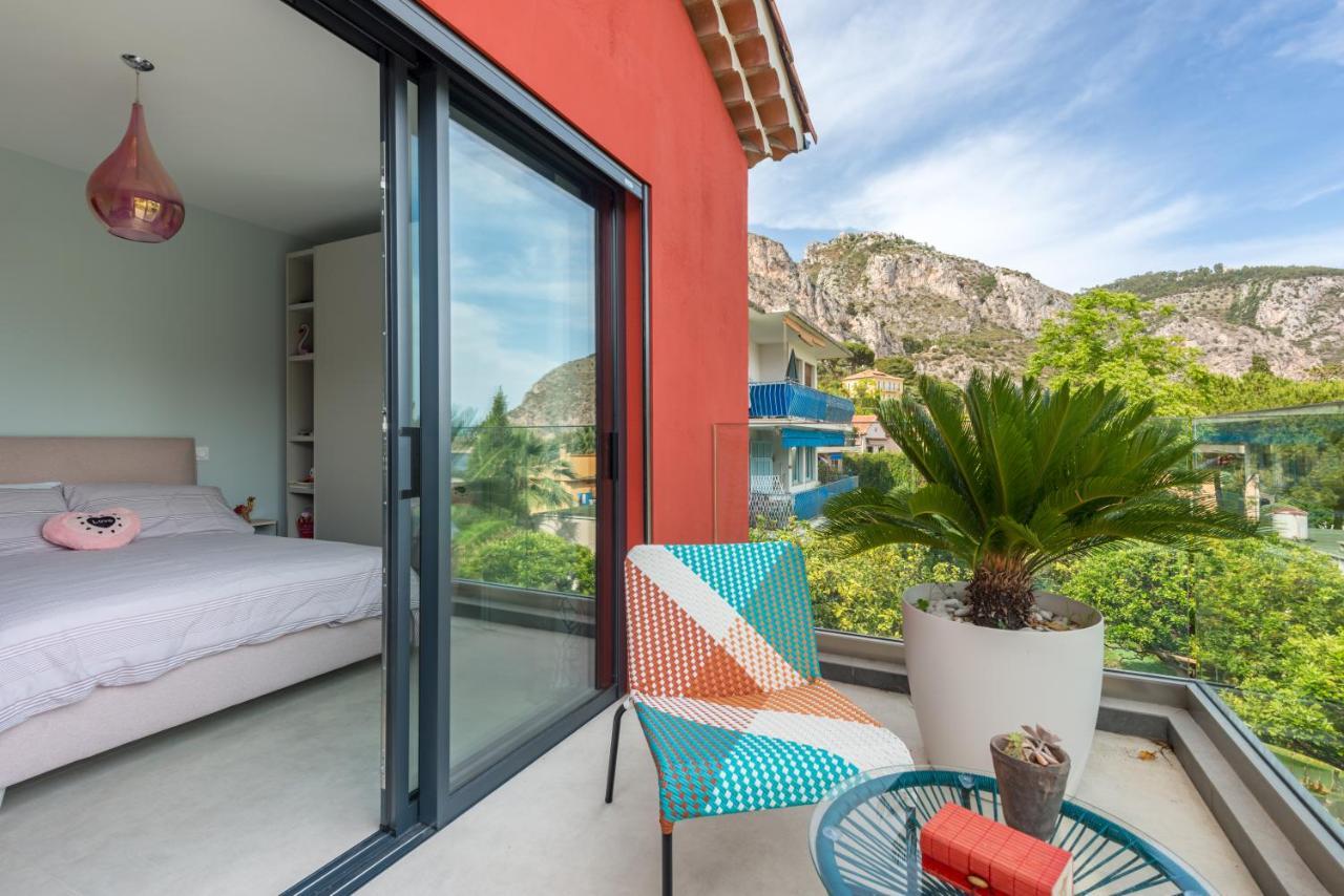 Deluxe Villa Graziella 200 M From The Beach Ез Екстер'єр фото