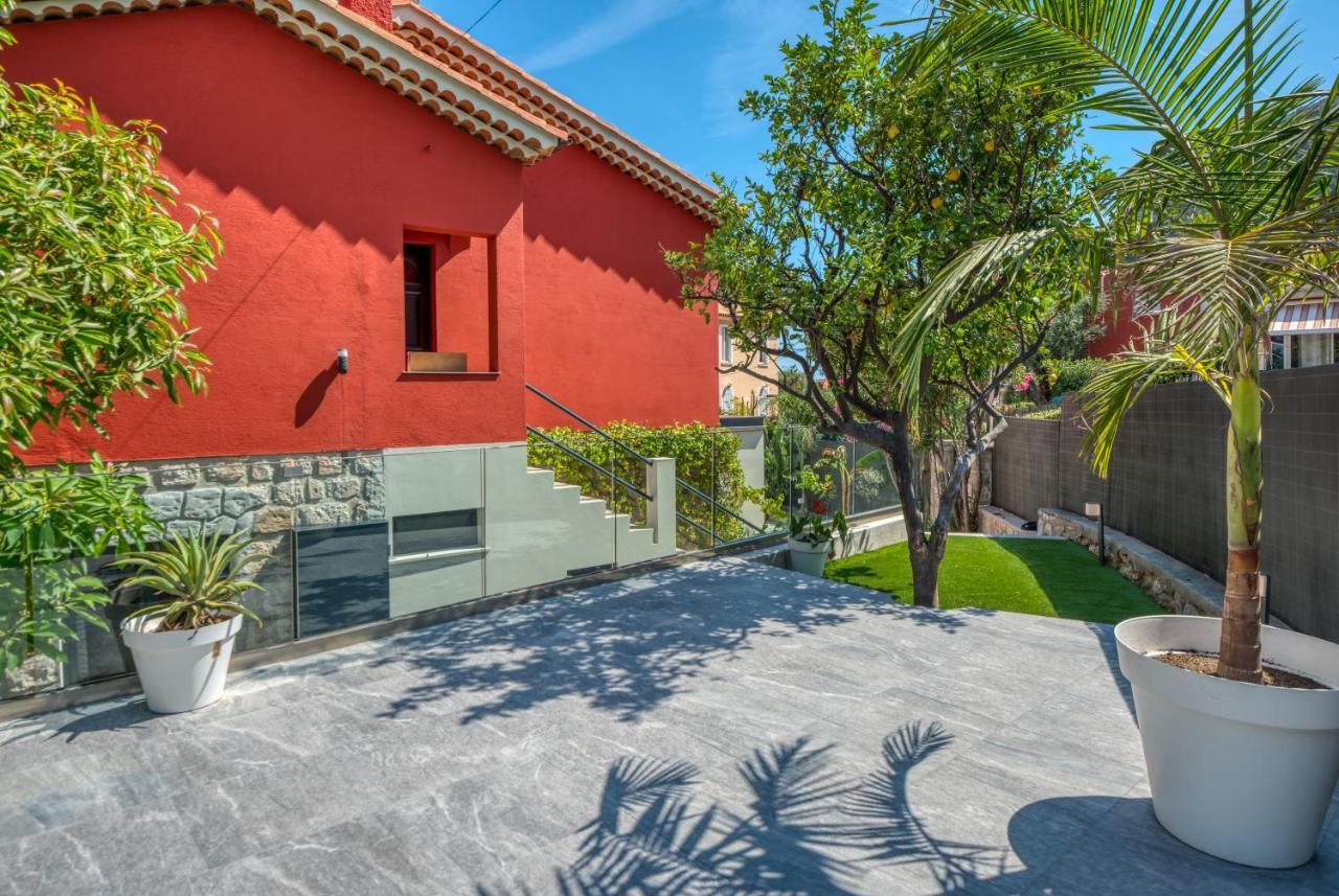 Deluxe Villa Graziella 200 M From The Beach Ез Екстер'єр фото