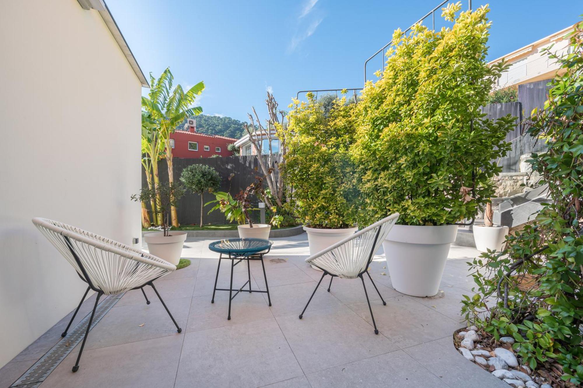 Deluxe Villa Graziella 200 M From The Beach Ез Екстер'єр фото